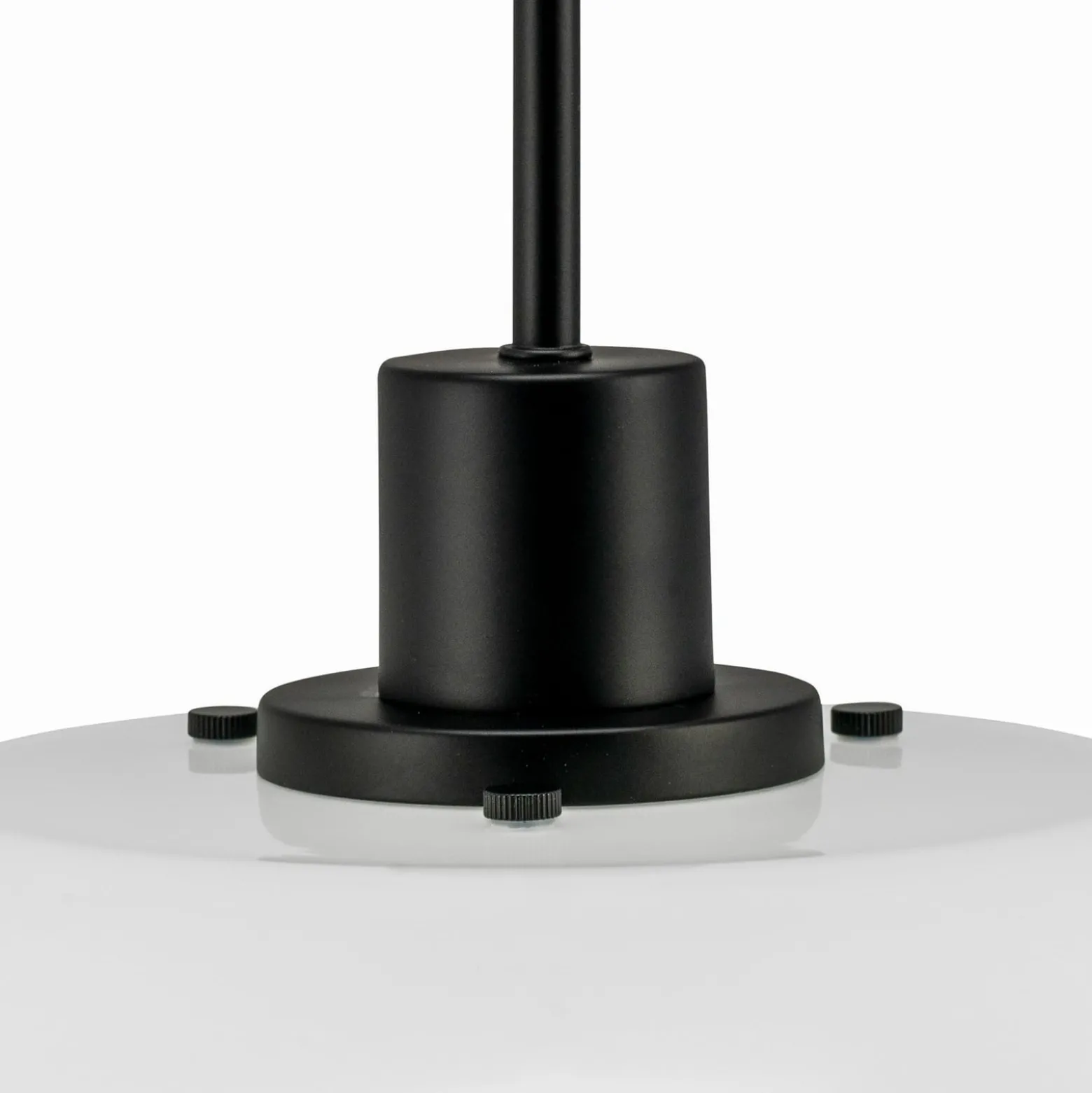 Dyberg Larsen DL31 Hängeleuchte Glasschirm schwarz