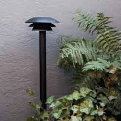 Dyberg Larsen DL20 Outdoor Poller schwarz Ø 20cm