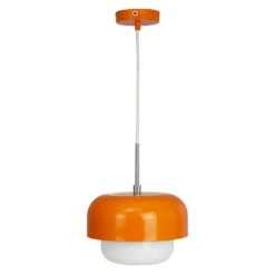 Dyberg Larsen Hängeleuchte Haipot, orange