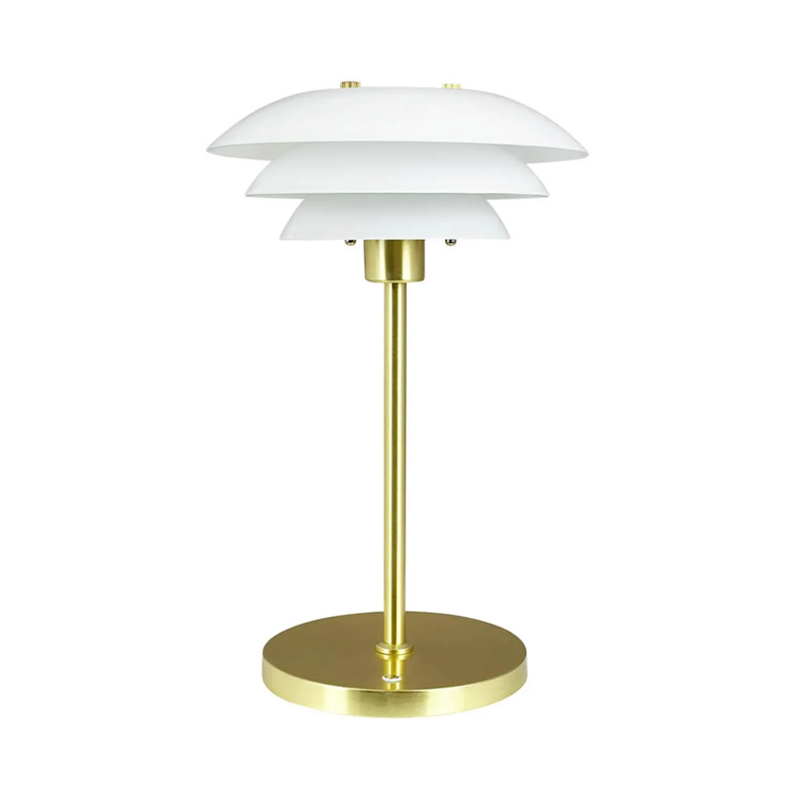 Dyberg Larsen LED-Akku-Tischlampe DL20, Höhe 30 cm, Glas