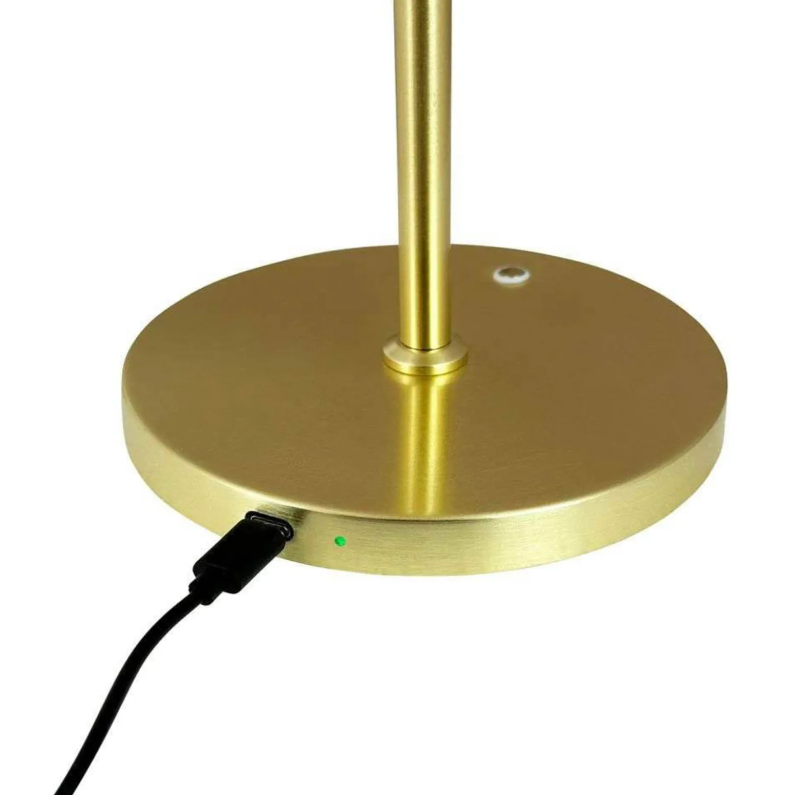Dyberg Larsen LED-Akku-Tischlampe DL20, Höhe 30 cm, Glas