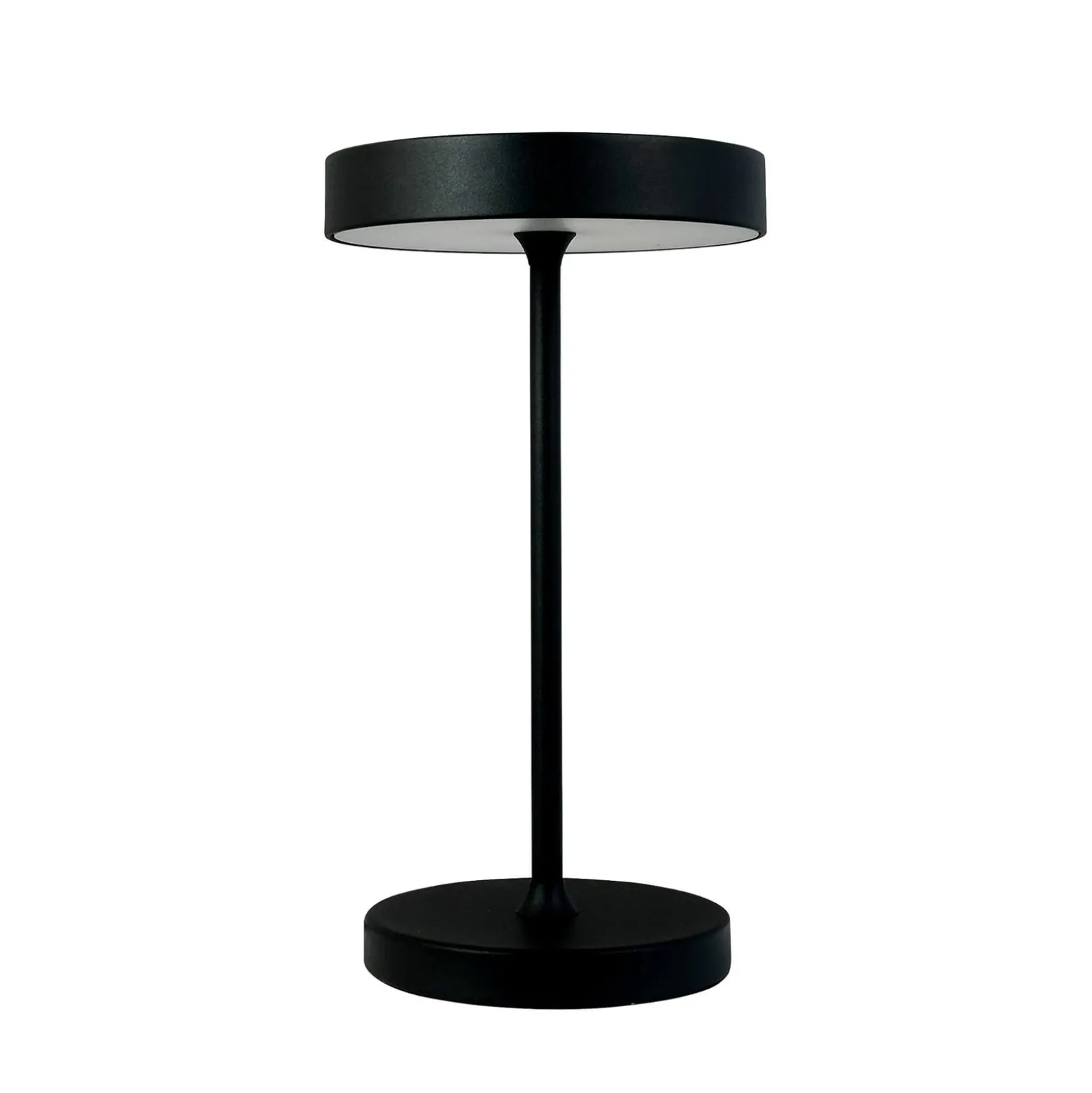 Dyberg Larsen LED-Akku-Tischlampe Starlight, schwarz, Metall