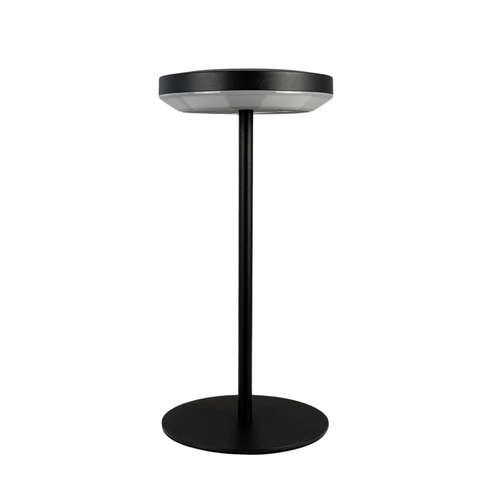 Dyberg Larsen LED-Solar-Tischlampe Otera schwarz, 25cm, IP44