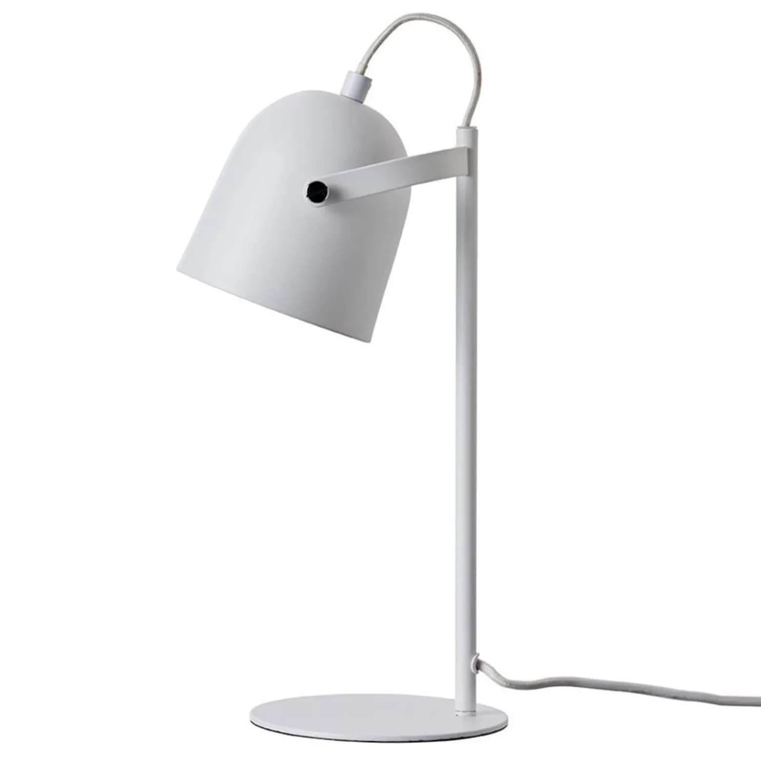 Dyberg Larsen Oslo Tischlampe aus Metall, weiß