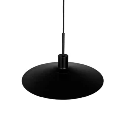 Dyberg Larsen Pendellampe Kay, Ø 30 cm, schwarz, Metall