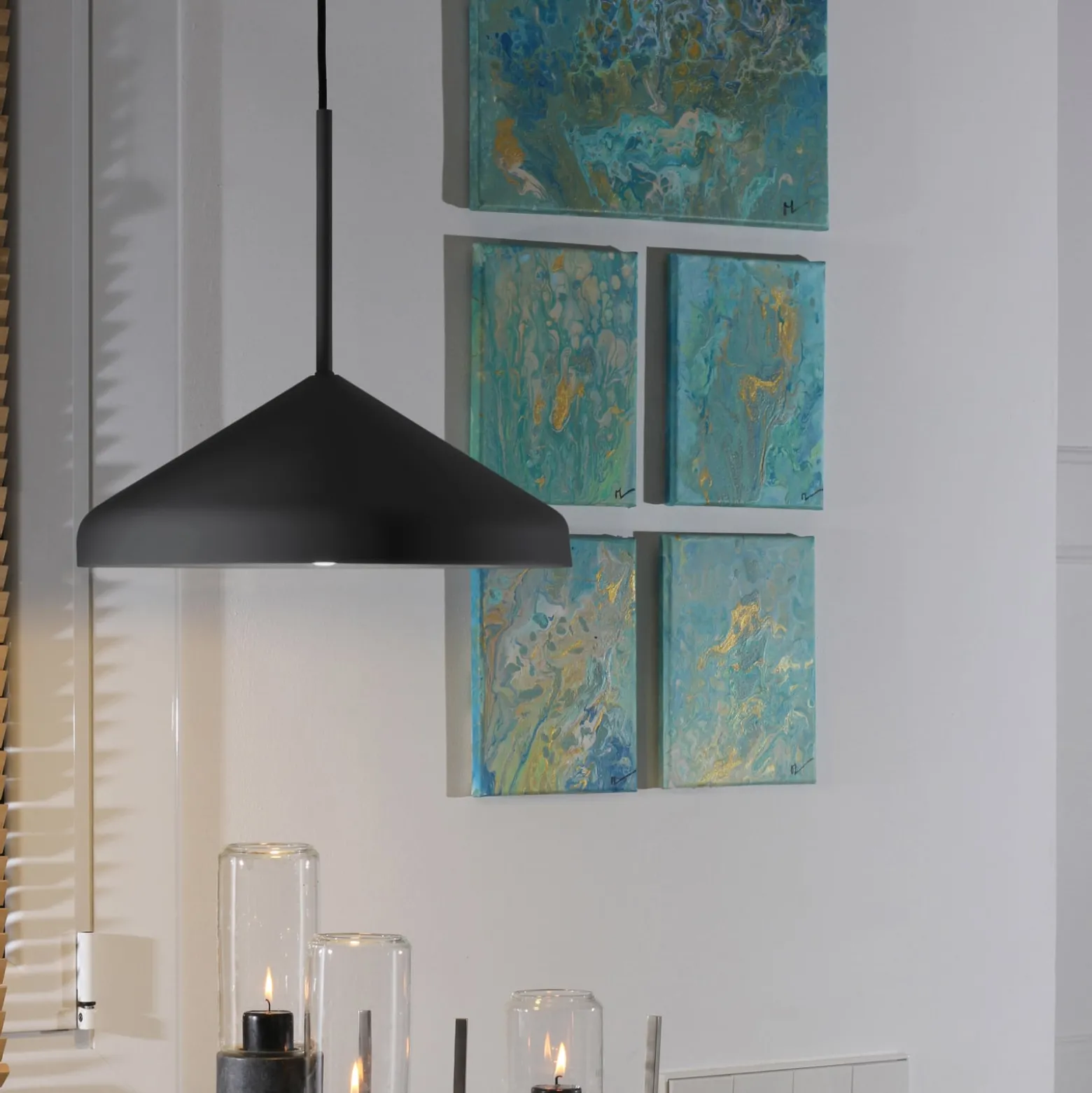Easy Light Rofe Hängeleuchte, grafit