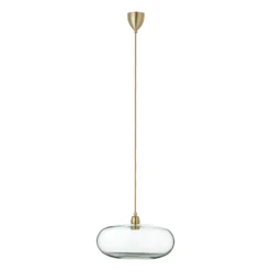EBB & FLOW Horizon Hängelampe gold rauch Ø 36 cm