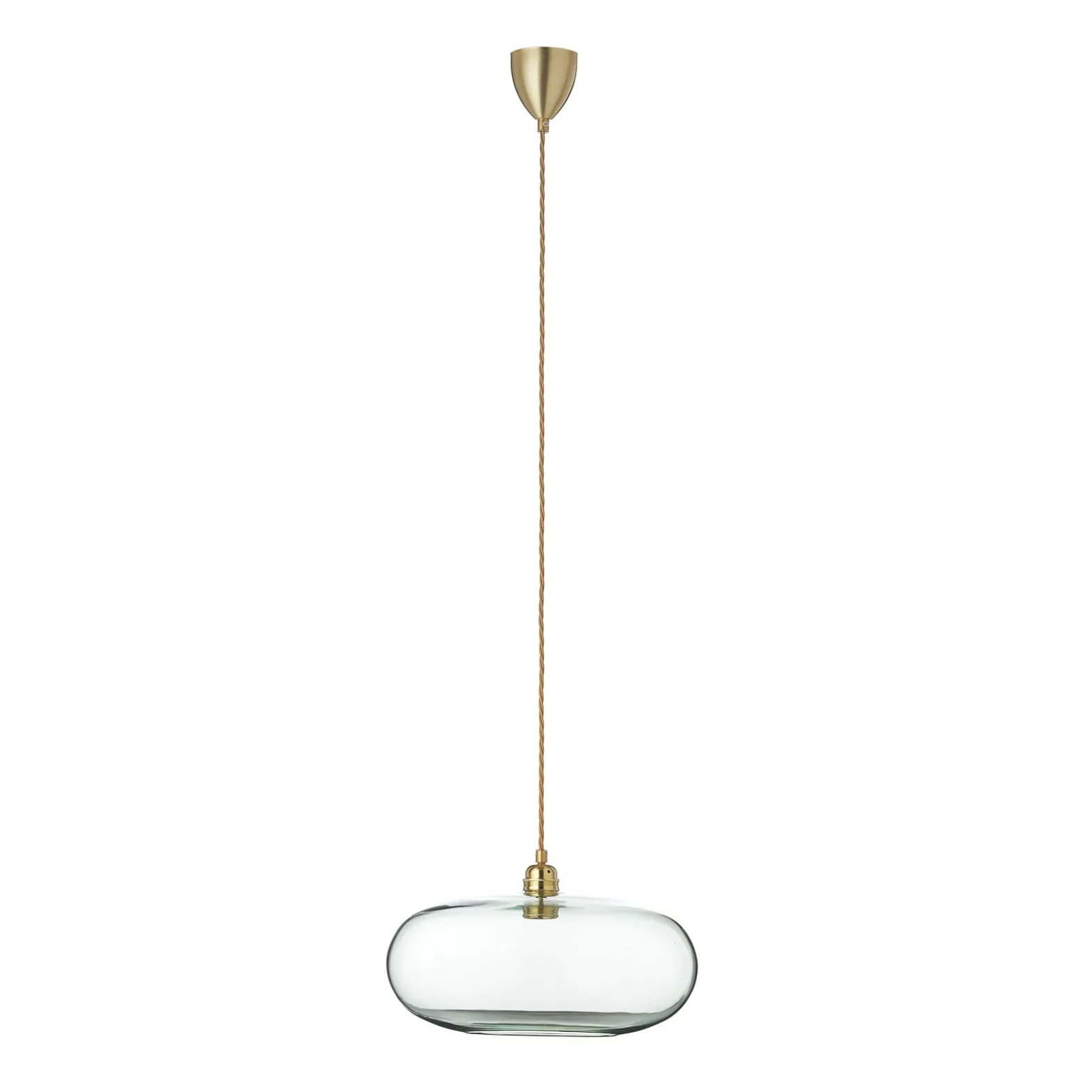 EBB & FLOW Horizon Hängelampe gold rauch Ø 36 cm