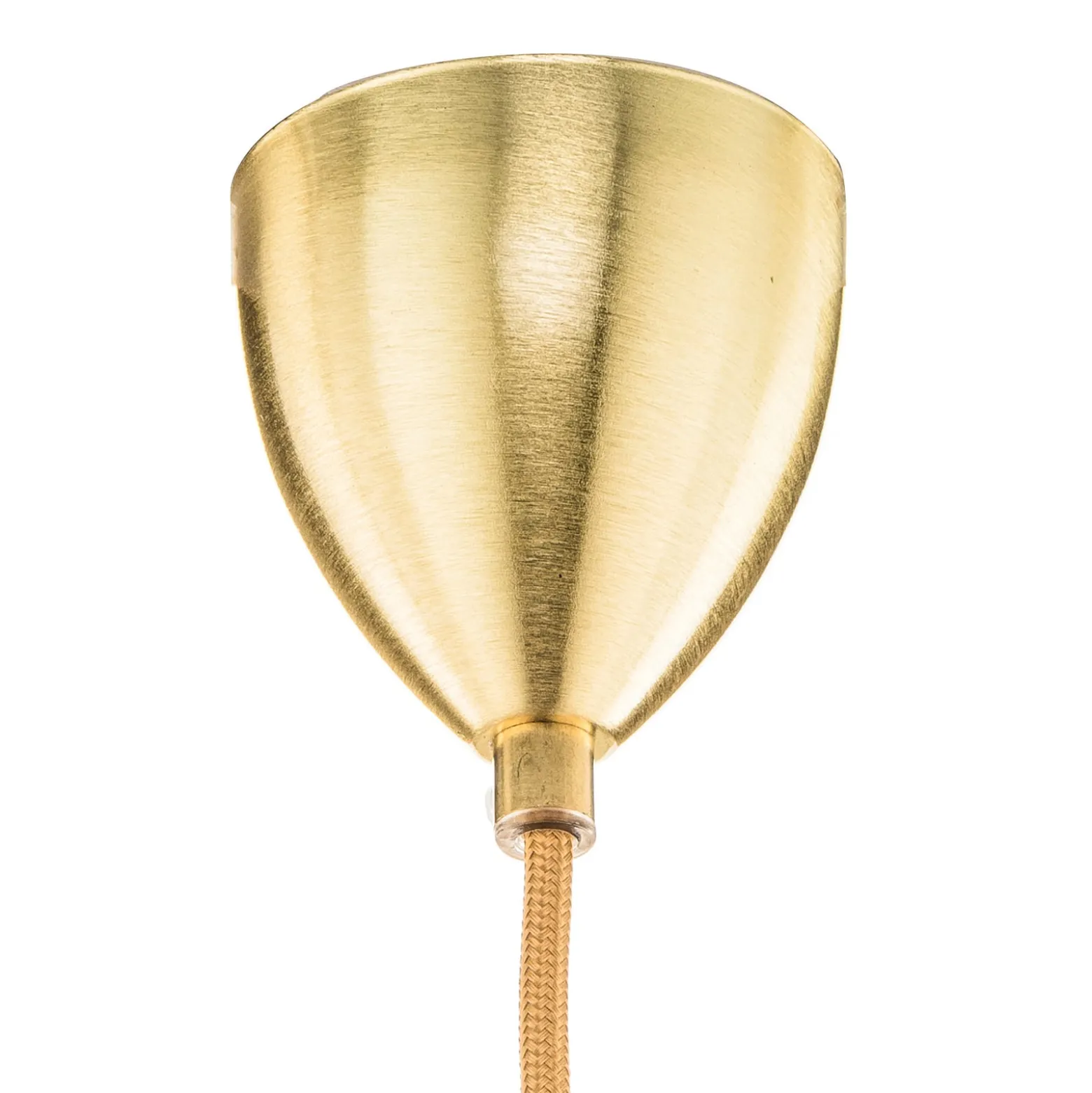 EBB & FLOW Rowan Hängelampe, gold Ø 22cm