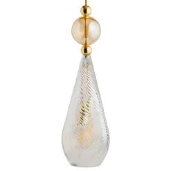 EBB & FLOW Smykke L gold crystal swirl gold-rauch