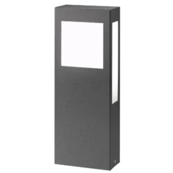 Edelstahl-Sockelleuchte Aqua Paulo mit 2G11-LED