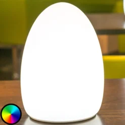 Egg - eine per App steuerbare Dekoleuchte mit Akku