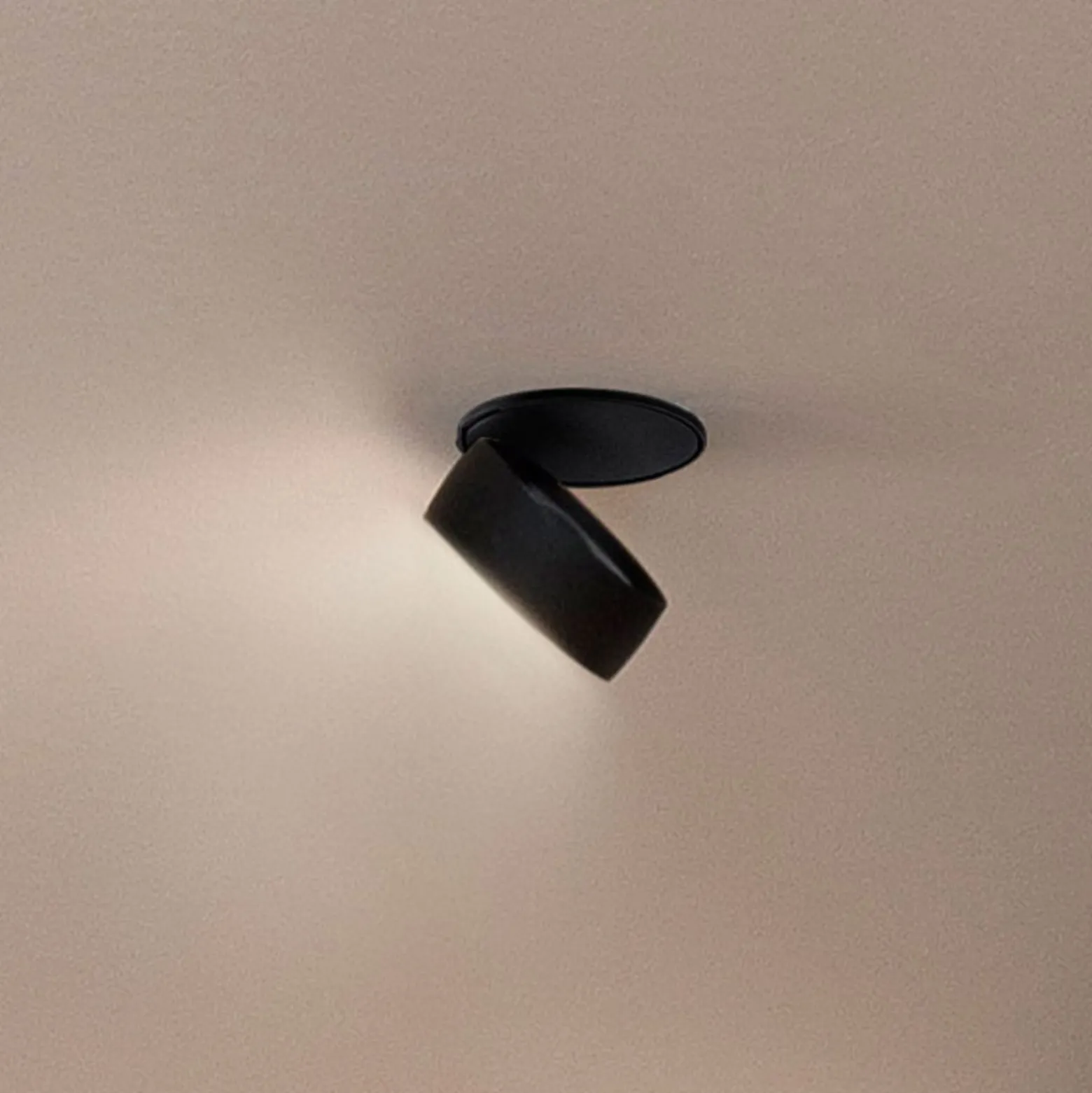 Egger Clippo EP LED-Einbauspot, schwarz, 3.000K