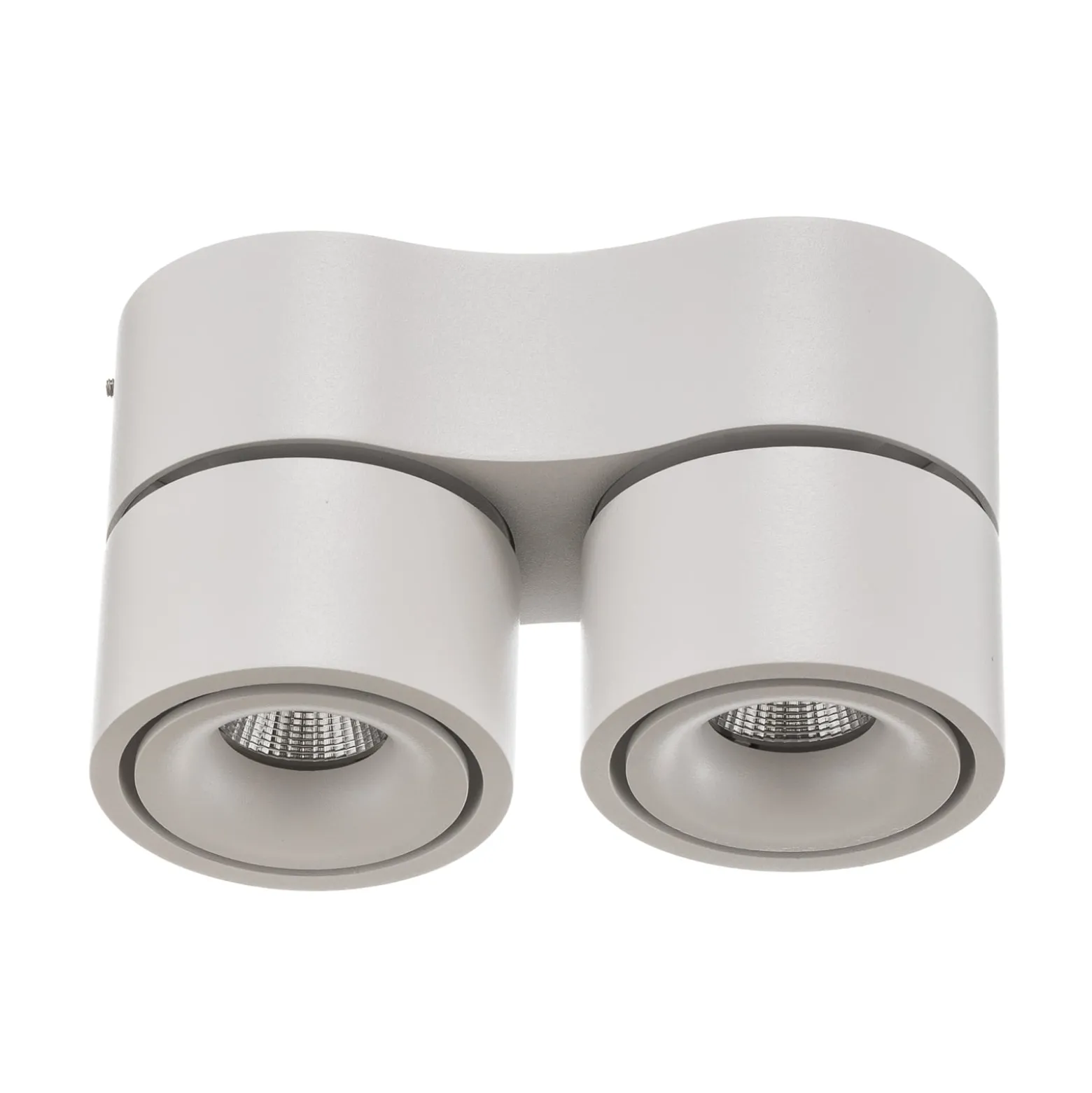 Egger Clippo S Duo LED-Deckenspot, weiß, 3.000K
