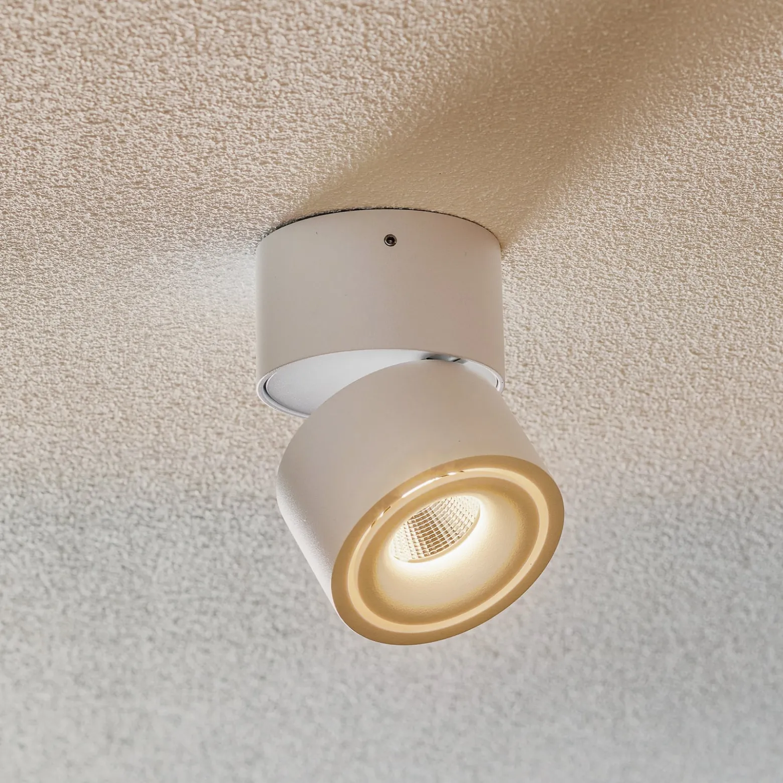 Egger Clippo S LED-Deckenspot, weiß