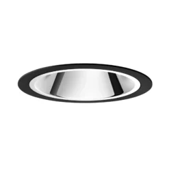 Egger DLS Einbauleuchte Centro schwarz Ø 11,5 cm 3.000 K 75°