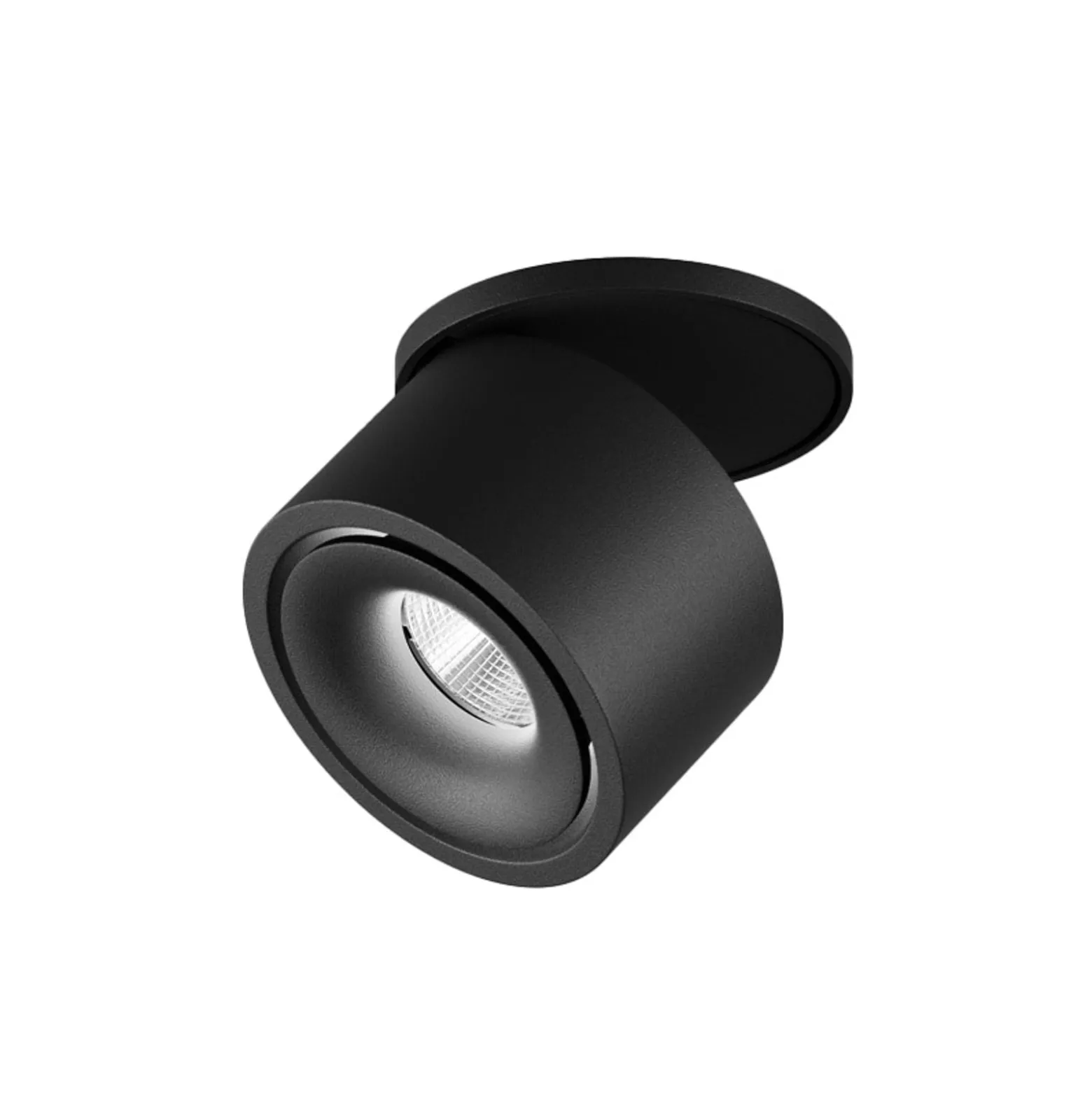 Egger DLS Einbauspot DL Clippo S EP, schwarz, DTW Ø 7,5cm