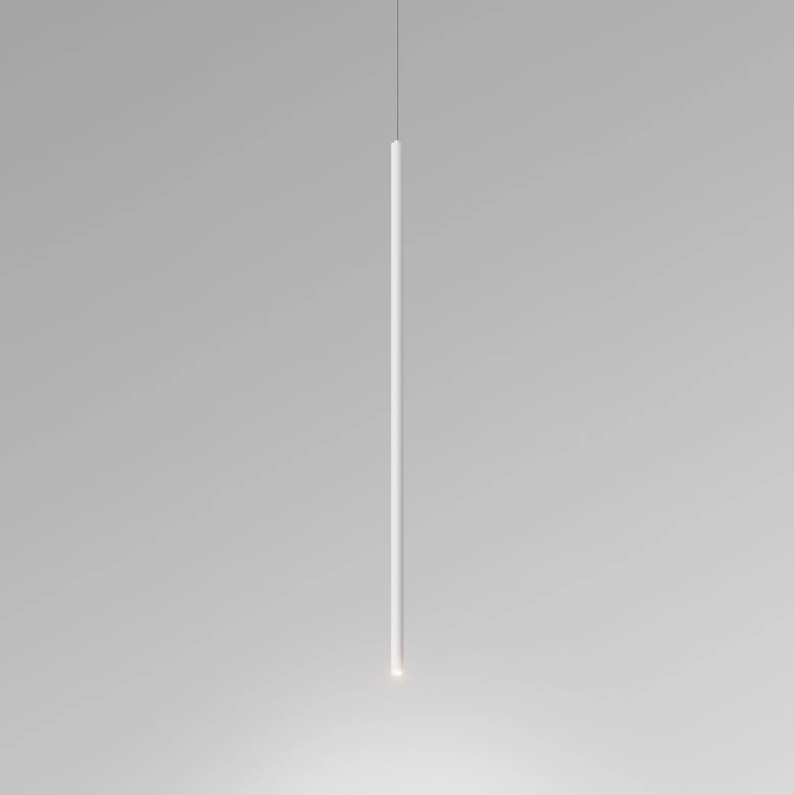 Egger DLS Hängeleuchte Spago 60 T, weiß, Ø 1,4 cm, Aluminium