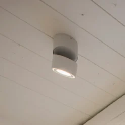 Egger DLS LED-Deckenspot Clippo, dim-to-warm, weiß