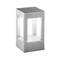 Egger DLS LED-Sockelleuchte York, grau, 20 cm