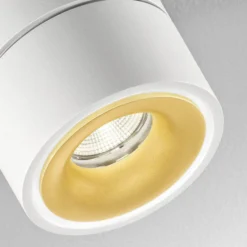 Egger DLS LED-Spot Clippo Duo, weiß-gold, 3.000K