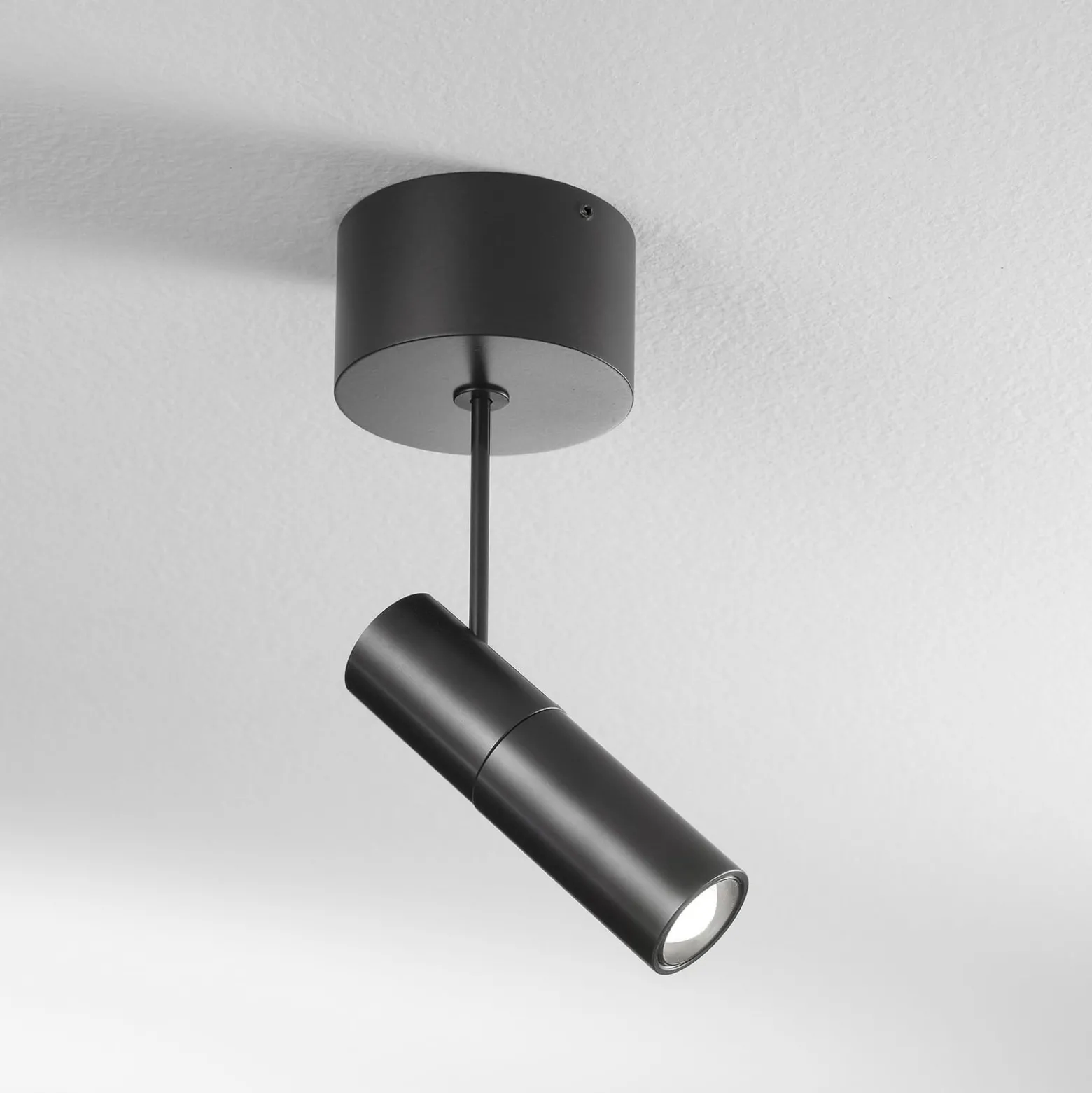 Egger DLS LED-Spot Zooom XL, Aufbau, 3.000K, schwarz