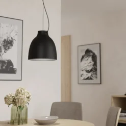 EGLO Camasca Hängeleuchte, einflammig, schwarz