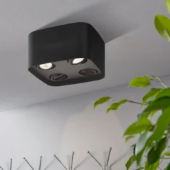EGLO connect Caminales-Z LED-Downlight vierflammig