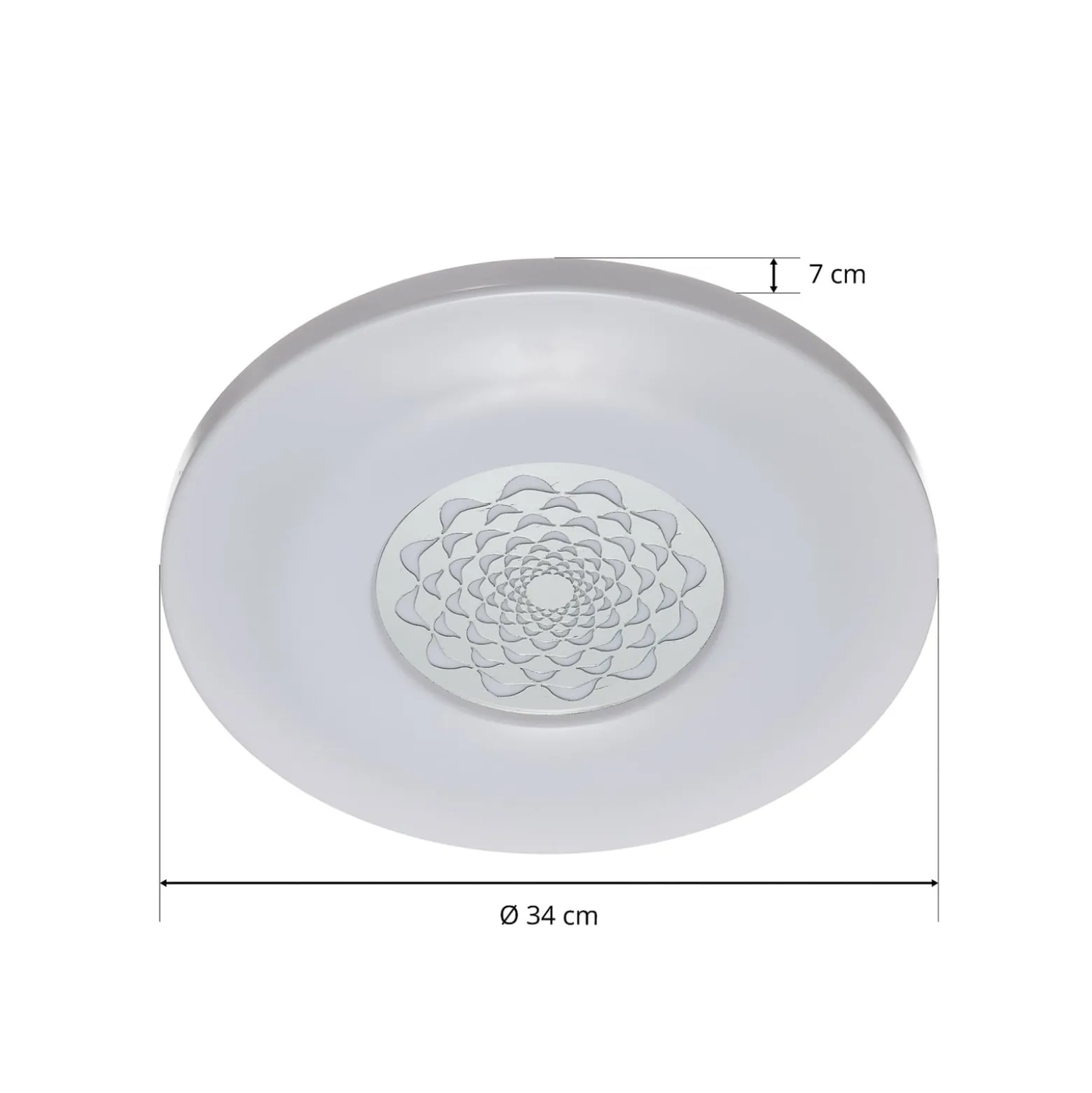 EGLO connect Capasso-C LED-Deckenleuchte mit Motiv