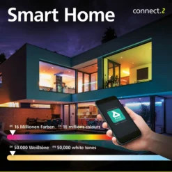 EGLO connect Capasso-Z LED-Deckenleuchte CCT