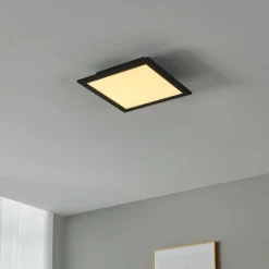 EGLO connect CCT Deckenlampe 30x30cm schwarz