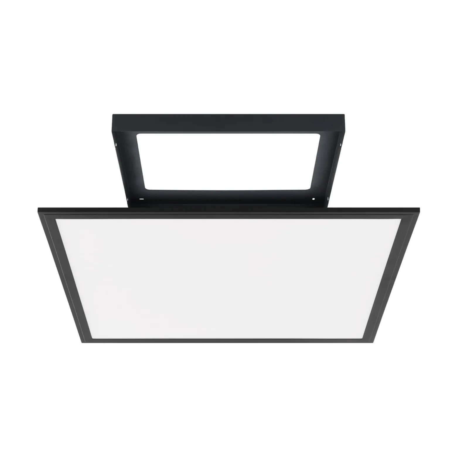 EGLO connect CCT Deckenlampe 59,5x59,5cm schwarz