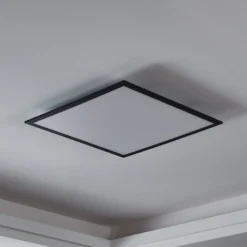 EGLO connect CCT Deckenlampe 59,5x59,5cm schwarz