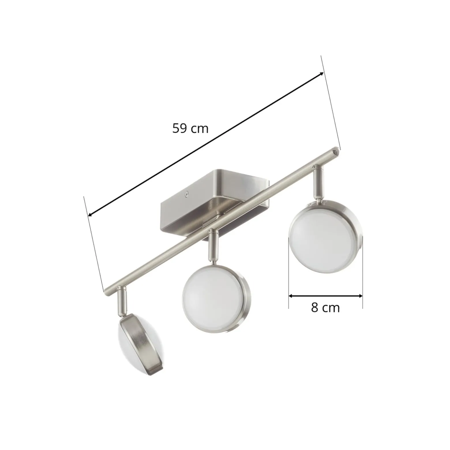 EGLO connect Corropoli-C LED-Deckenstrahler, 3flg.