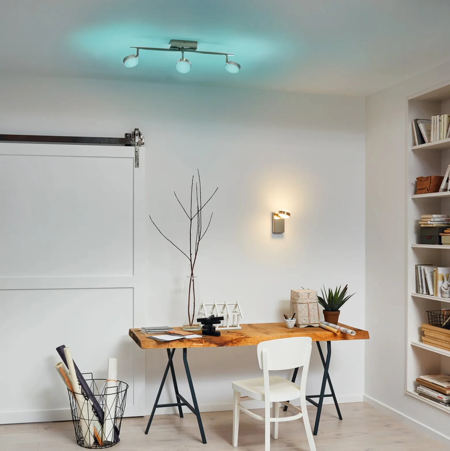 EGLO connect Corropoli-C LED-Deckenstrahler, 3flg.