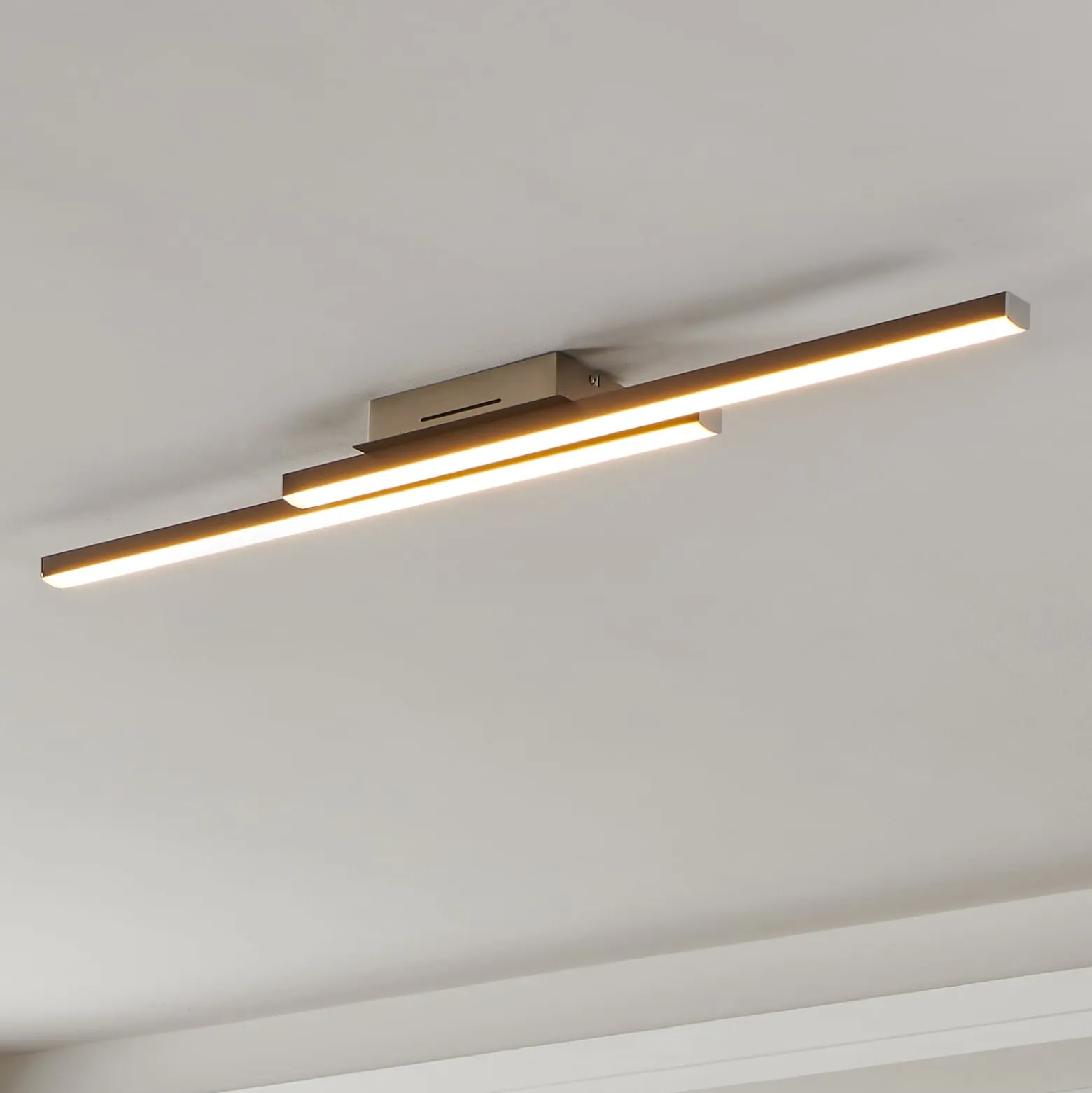EGLO connect Fraioli-Z LED-Deckenlampe nickel matt