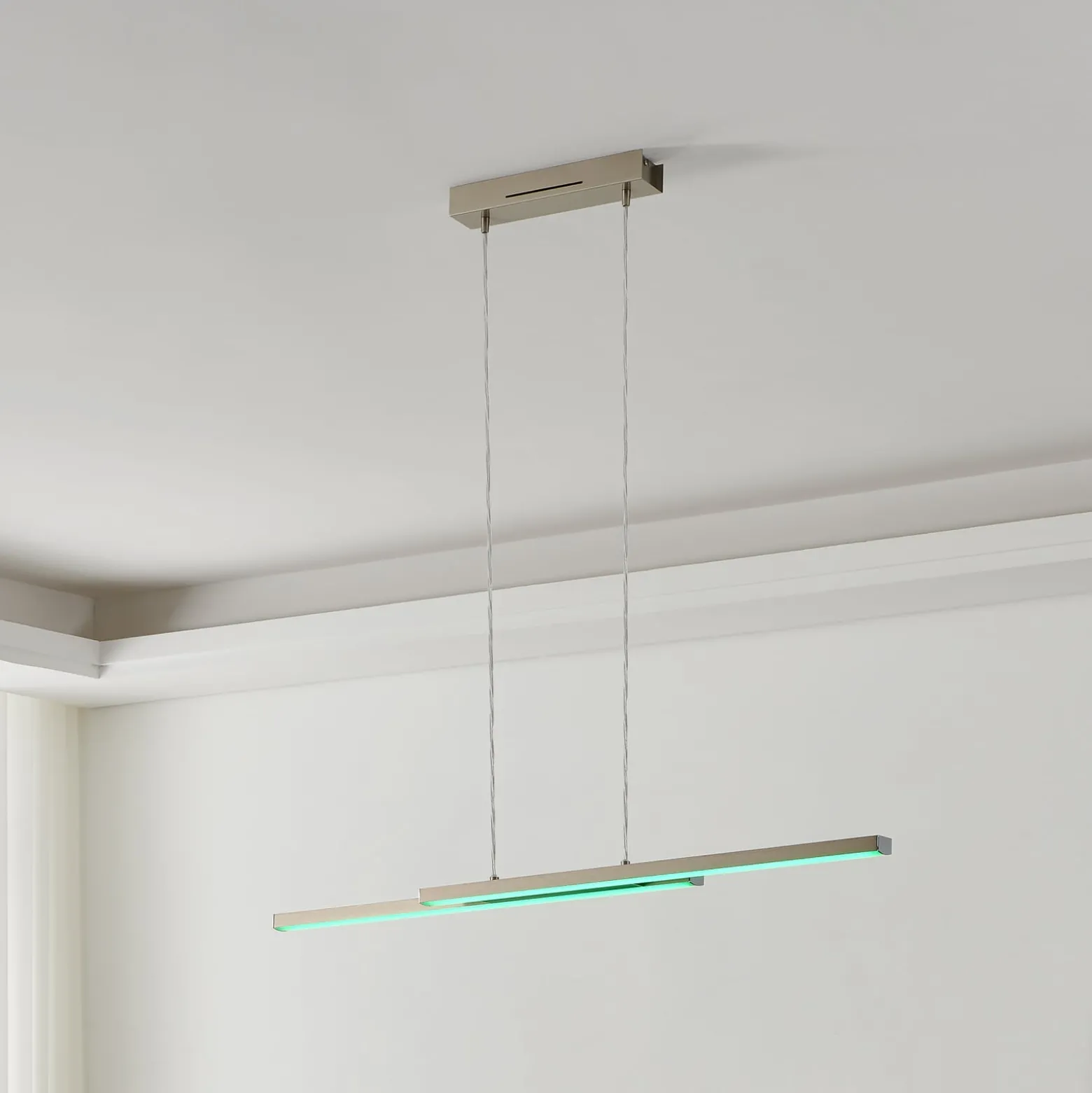 EGLO connect Fraioli-Z LED-Hängeleuchte nickel