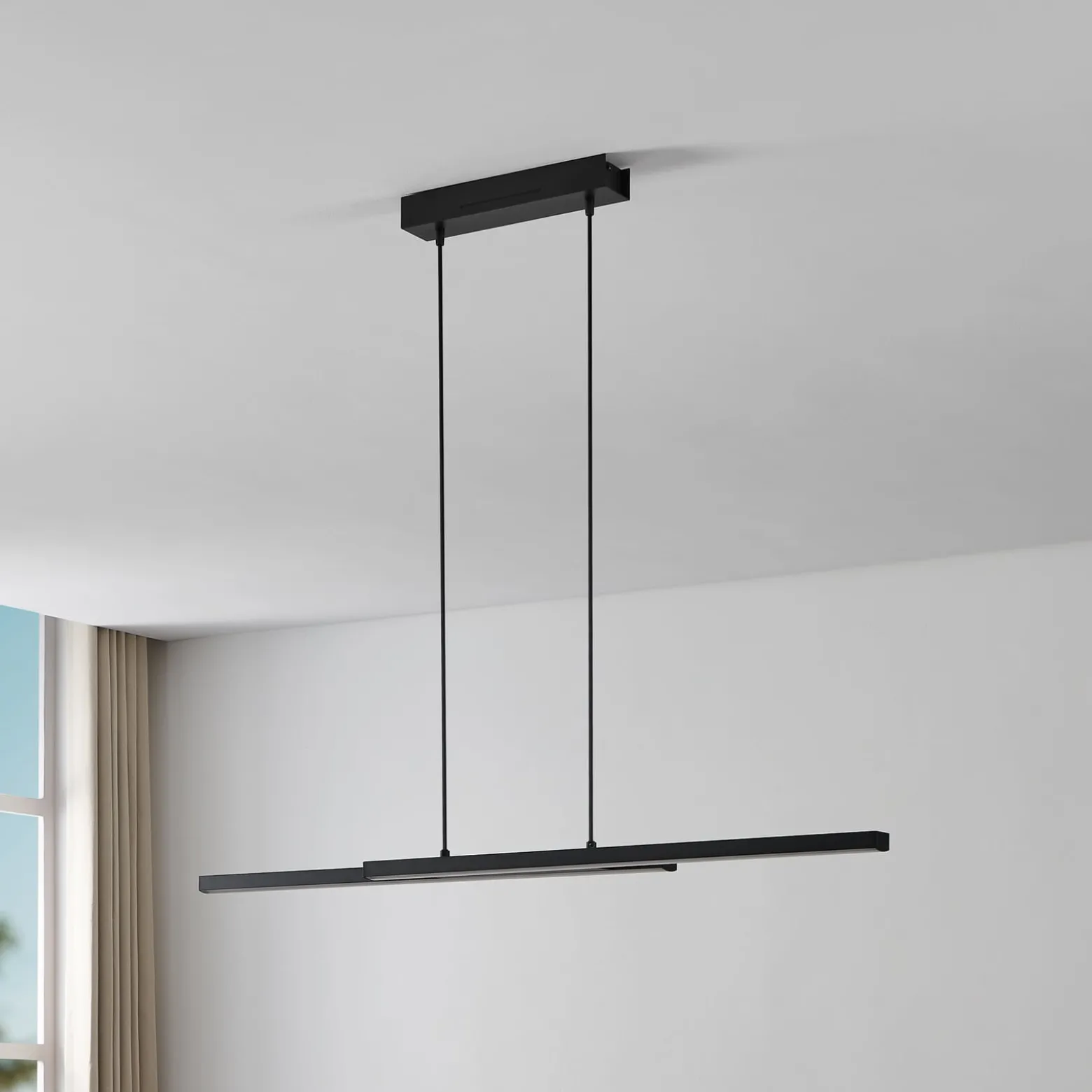 EGLO connect Fraioli-Z LED-Hängeleuchte schwarz