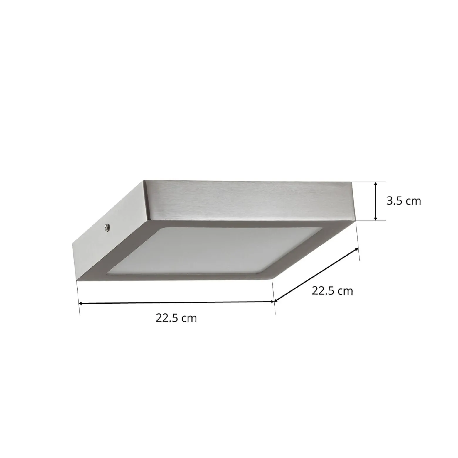 EGLO connect Fueva-C Deckenlampe 22,5cm nickel