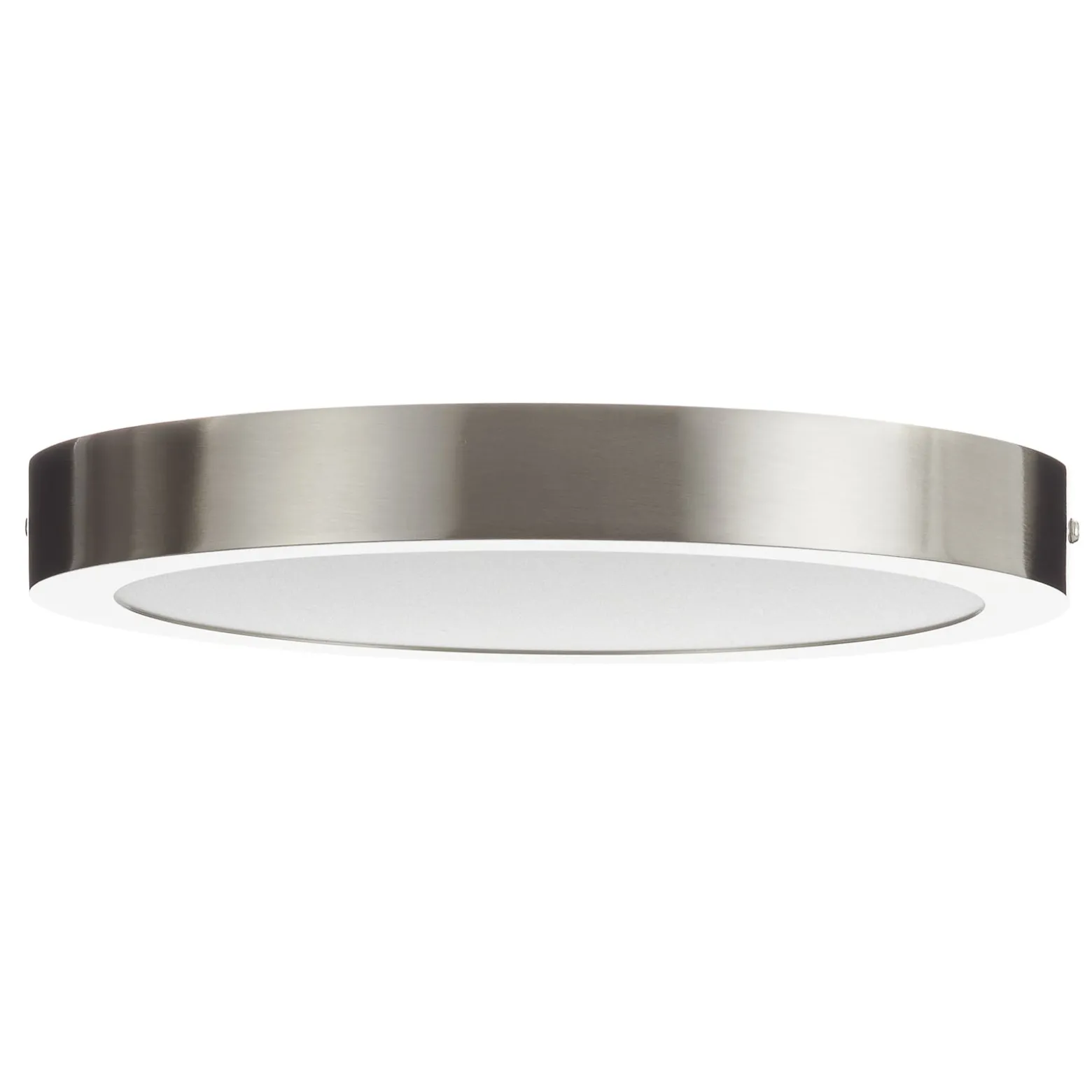 EGLO connect Fueva-C Deckenlampe rund 30cm nickel