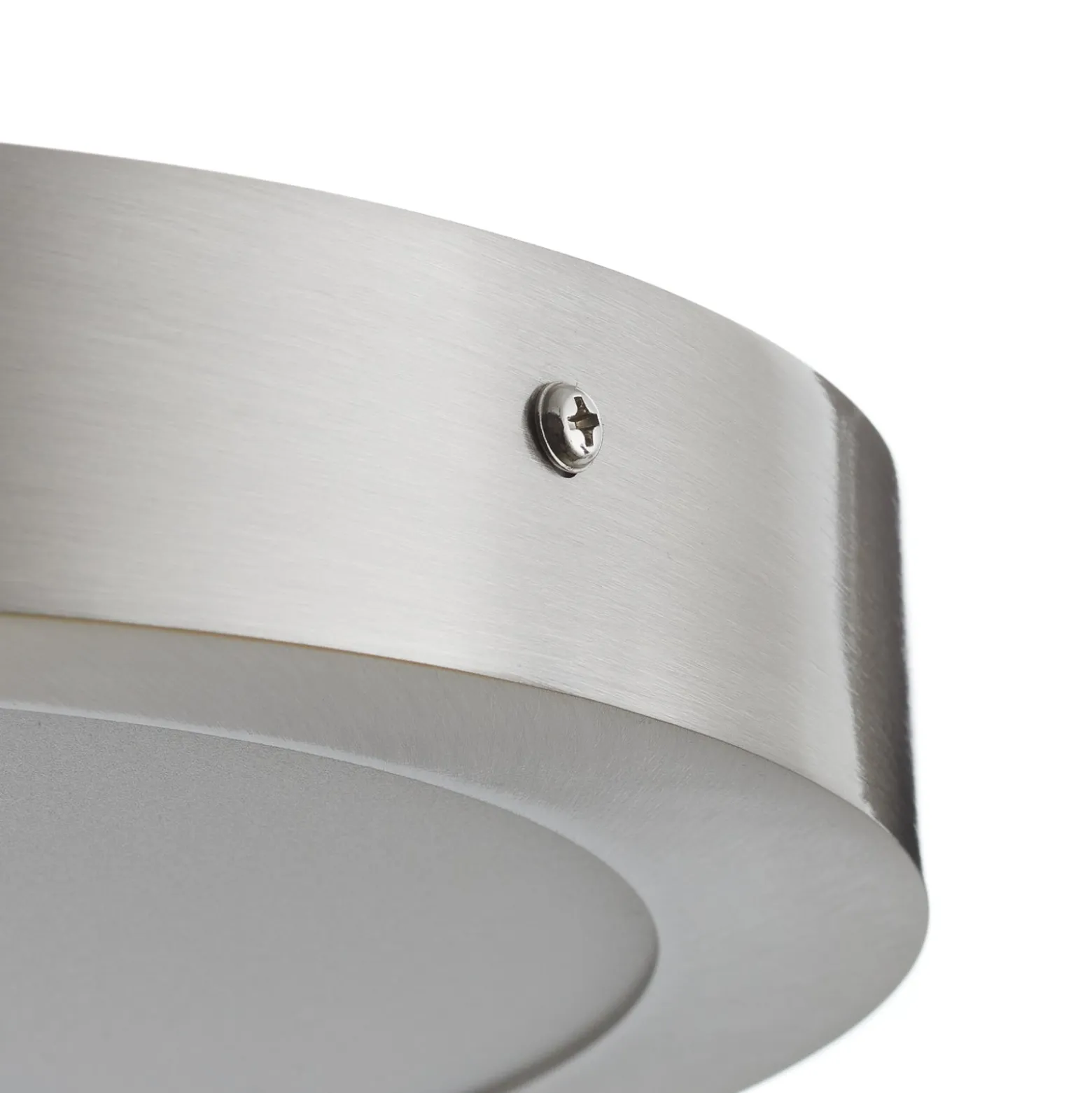EGLO connect Fueva-C Deckenlampe rund 30cm nickel