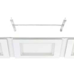 EGLO connect LED-Deckenlampe Padrogiano-Z 3-fl., 120 x 30 cm