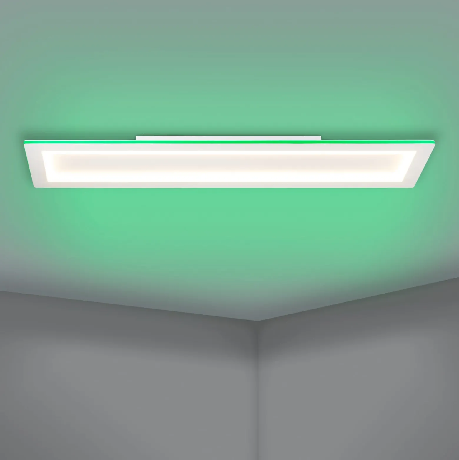 EGLO connect LED-Deckenlampe Padrogiano-Z 1-fl., 120 x 30 cm