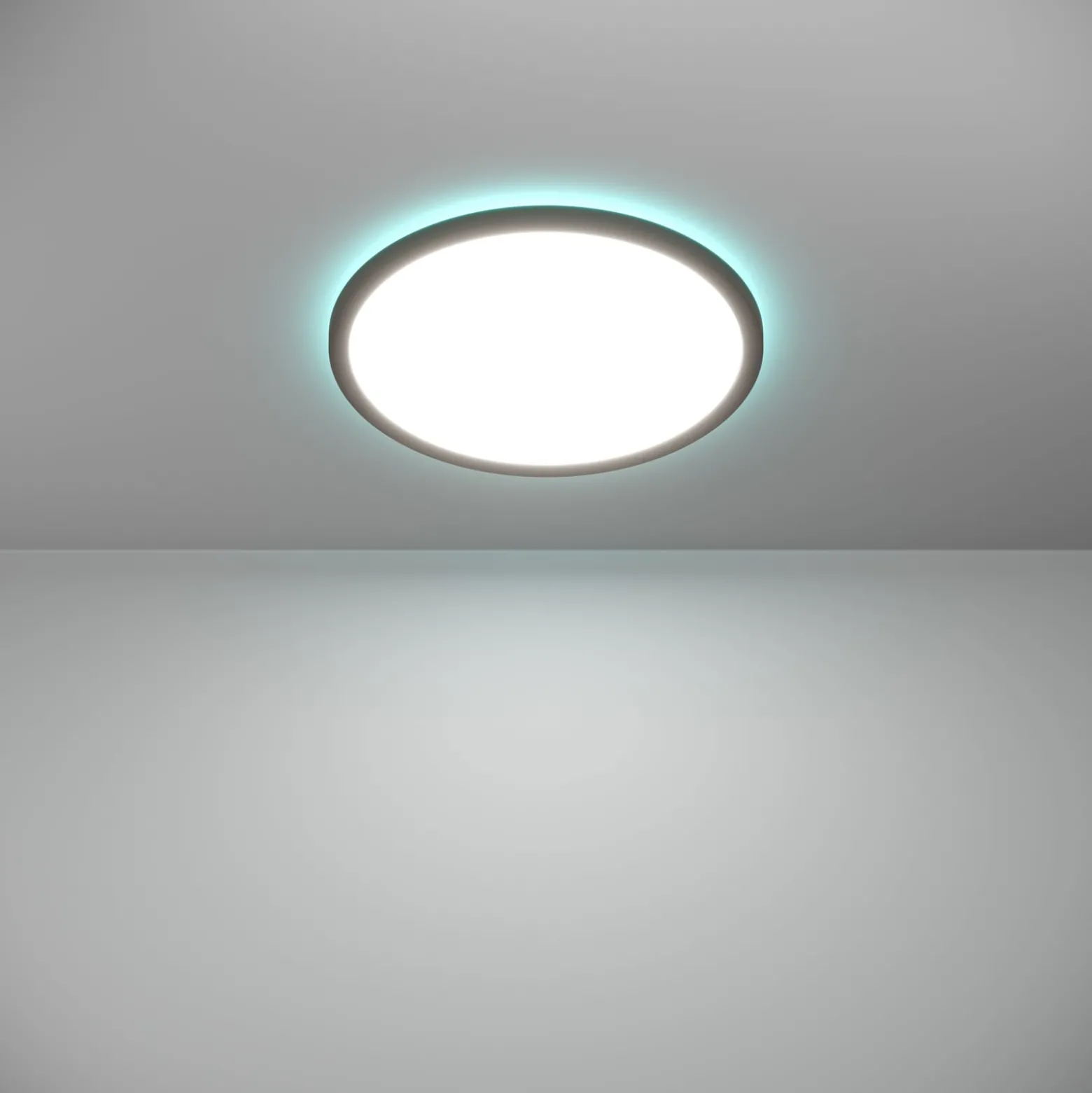 EGLO connect LED-Deckenlampe Rovito-Z, schwarz, Ø 39 cm