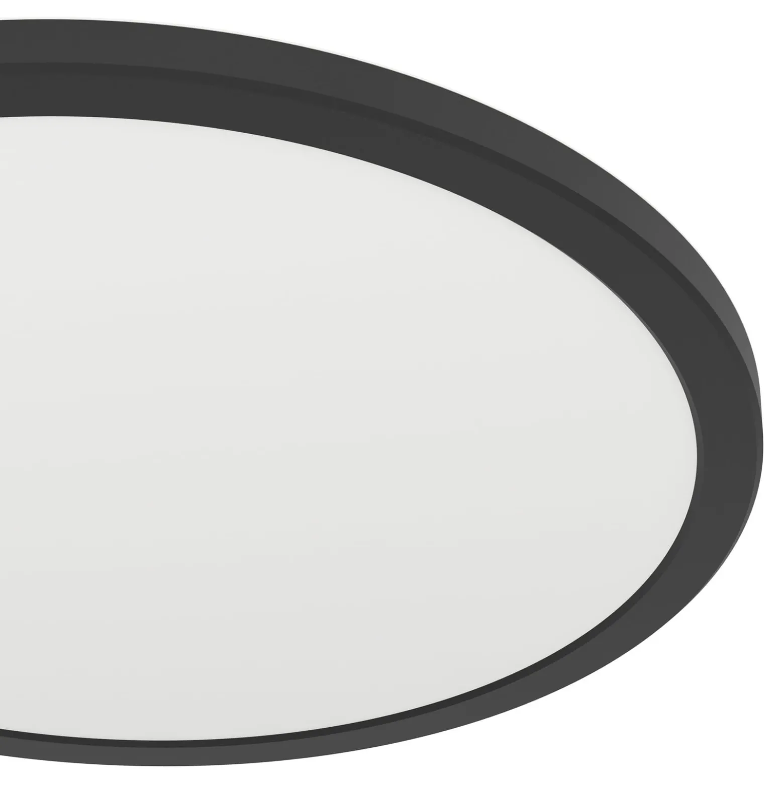 EGLO connect LED-Deckenlampe Rovito-Z, schwarz, Ø 39 cm