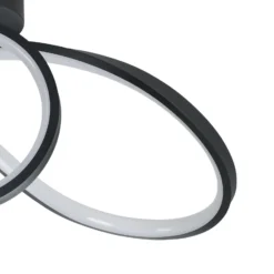EGLO connect LED-Deckenleuchte Calarossa-Z, schwarz, Alu