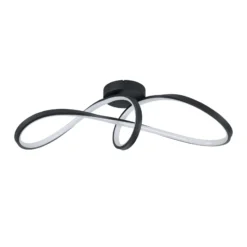 EGLO connect LED-Deckenleuchte Calarossa-Z, schwarz, Alu