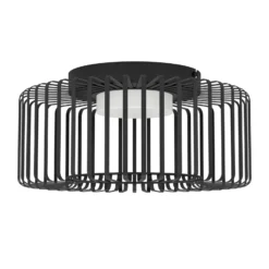 EGLO connect LED-Deckenleuchte Ginestrone-Z, schwarz, Alu
