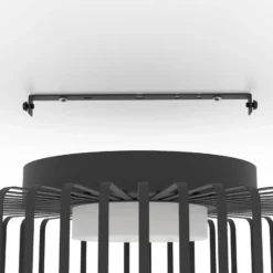 EGLO connect LED-Deckenleuchte Ginestrone-Z, schwarz, Alu