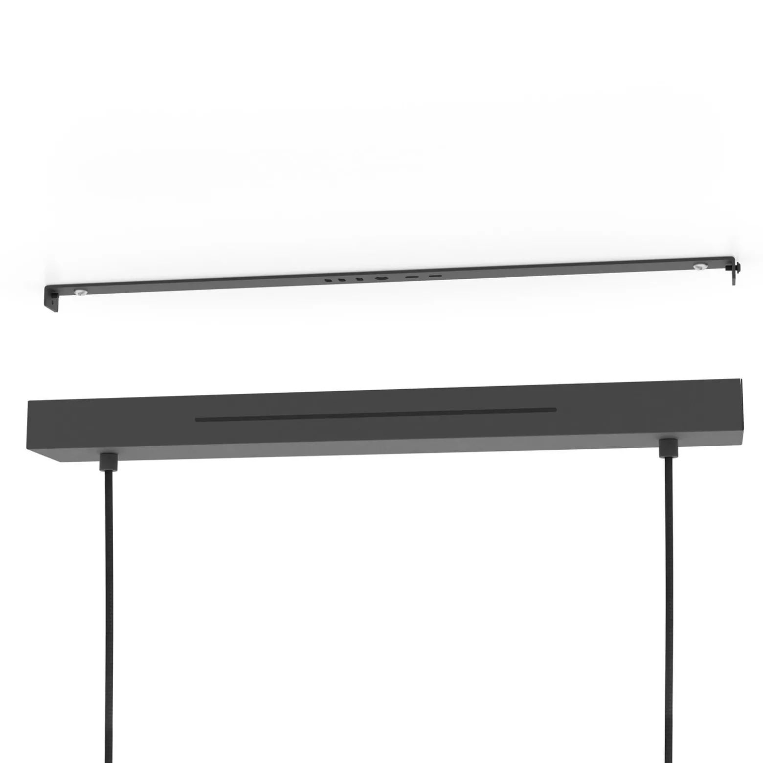 EGLO connect LED-Deckenleuchte Hornwood-Z, 4-fl., schwarz